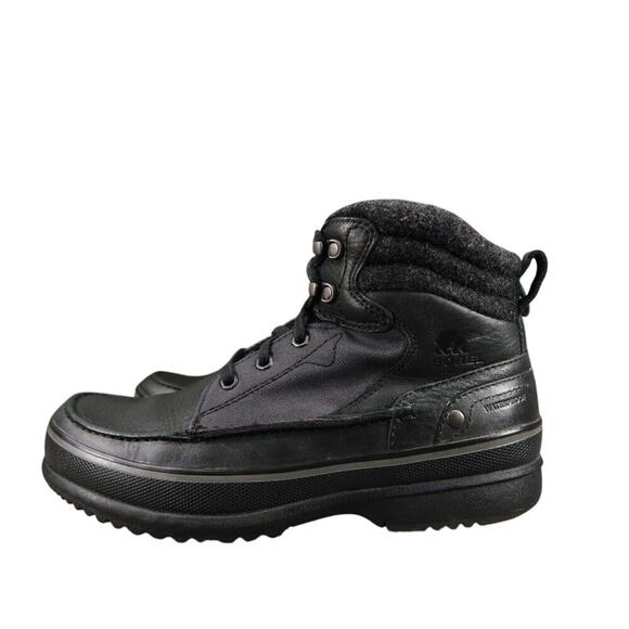 Sorel Shoes Mens 8 Boots Lace Up Kingston Peak Leather Waterproof Winter Chukka main image 9